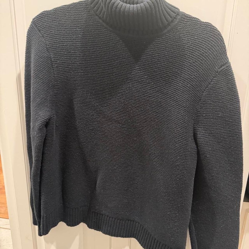 Black JCrew sweater